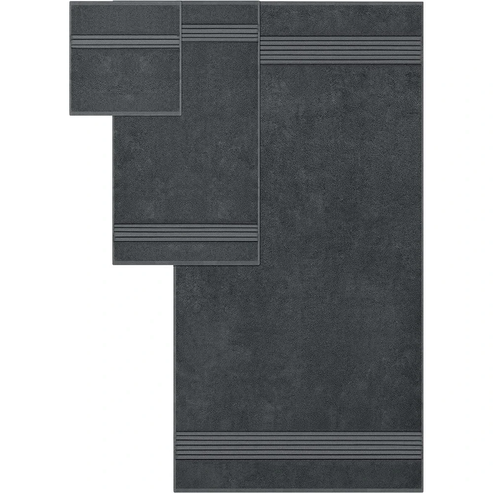 Utopia Towels 8 Piece Premium Towel Set in Grey, 2 Bath, 2 Hand, 2 Washcloth NEW